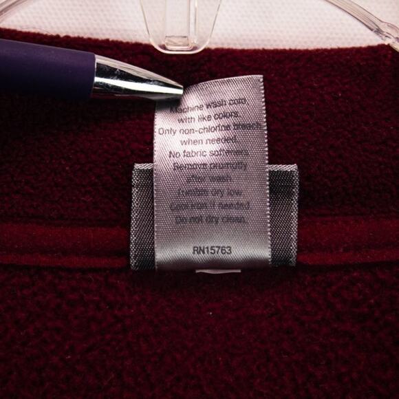 Champion Men's Pullover Size XL Red Fleece Sport Athletic Quarter Zip - Picture 12 of 14